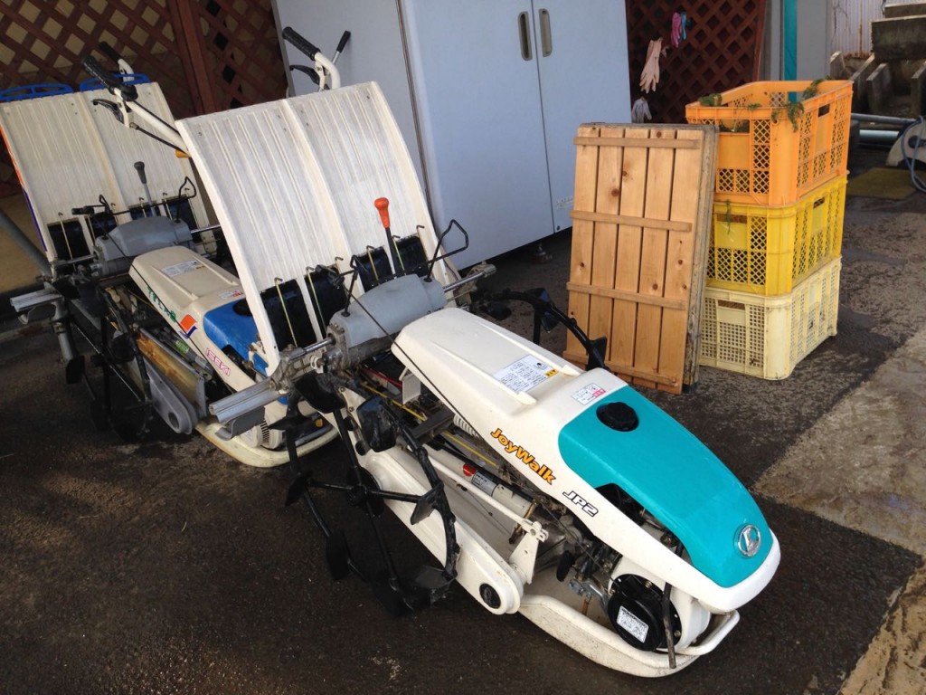 クボタ　歩行型　田植機　JP2