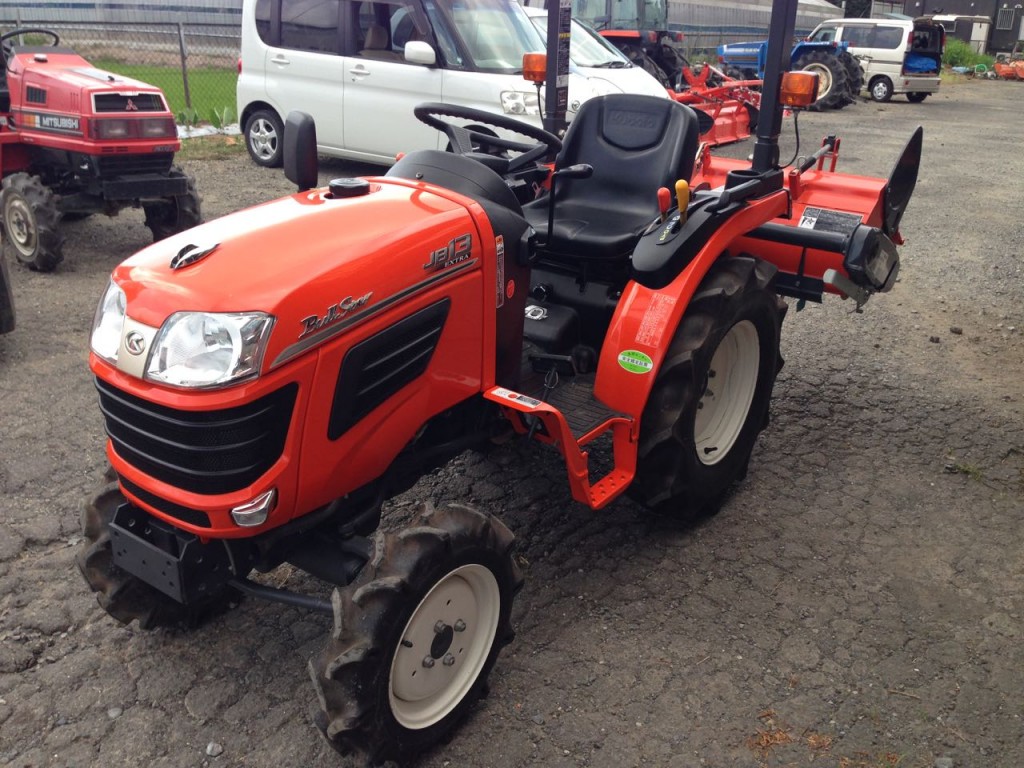 中古トラクター　クボタ　13馬力　JB13X