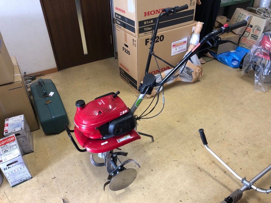 レンタル用ミニ耕耘機 ホンダこまめ