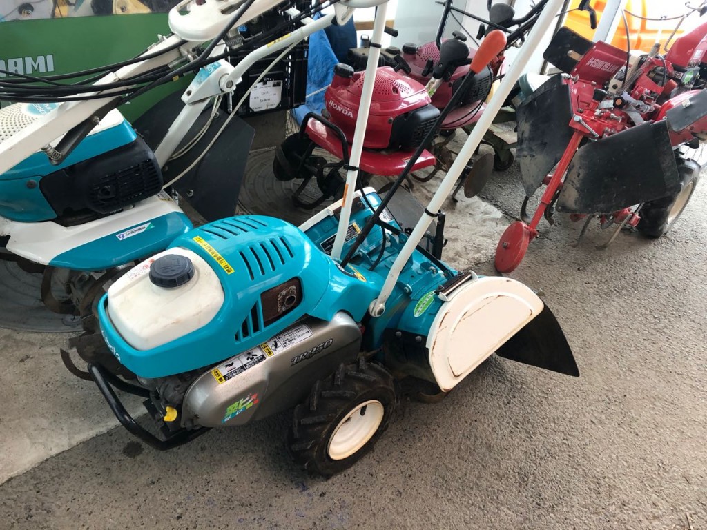 中古ミニ耕耘機 クボタ TR350