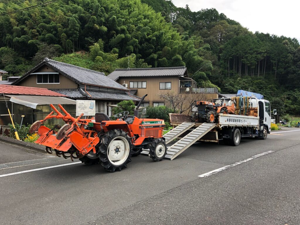 静岡県内でトラクターを買取・引き取りする静岡農機情報センター